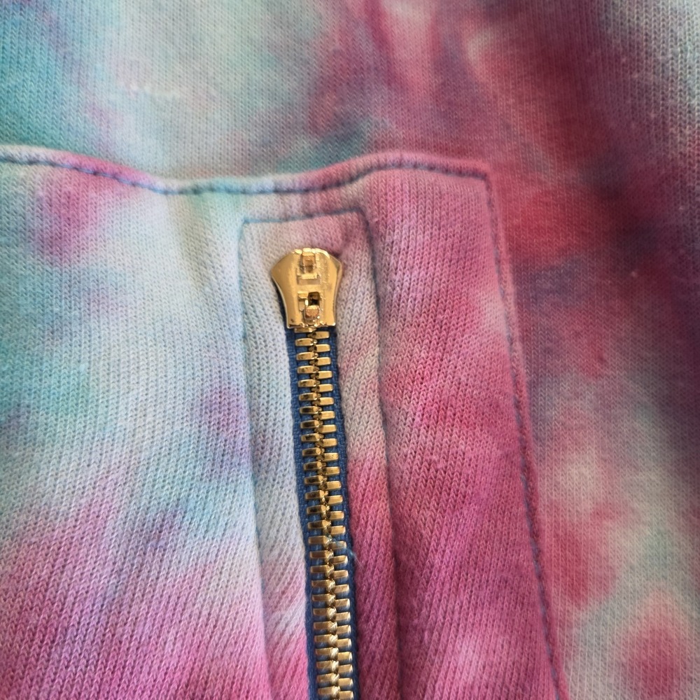 Aviator Nation Ninja Hoodie Sweatshirt Tie Dye Women's Small Oversized Purple - Picture 9 of 9